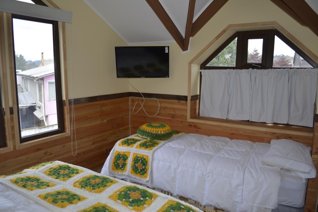 Cabanas Estacion Del Lago Puerto Varas Ngoại thất bức ảnh