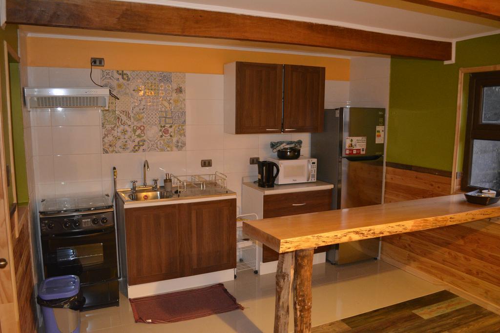 Cabanas Estacion Del Lago Puerto Varas Ngoại thất bức ảnh